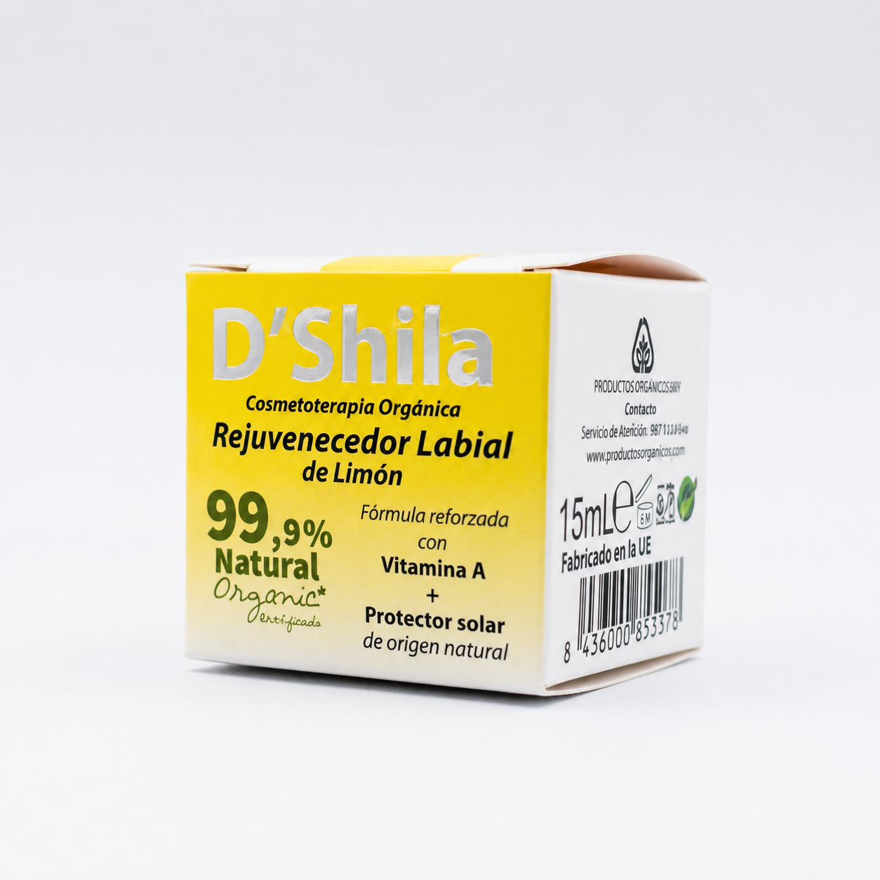 50156001 - Tratamiento Rejuvenecedor Labial Limón con caja