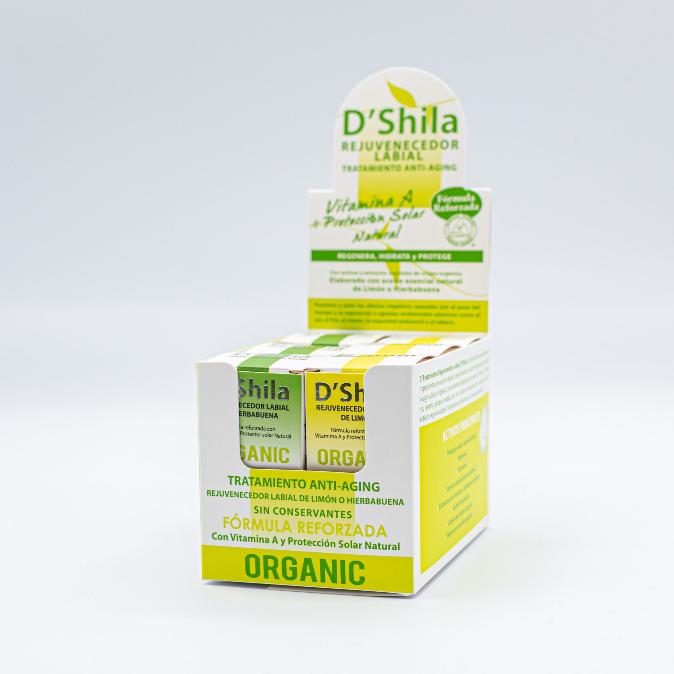 Tratamiento Rejuvenecedor Labial Hierbabuena 15mL | Expositor 20uds x 15mL - Imagen 2