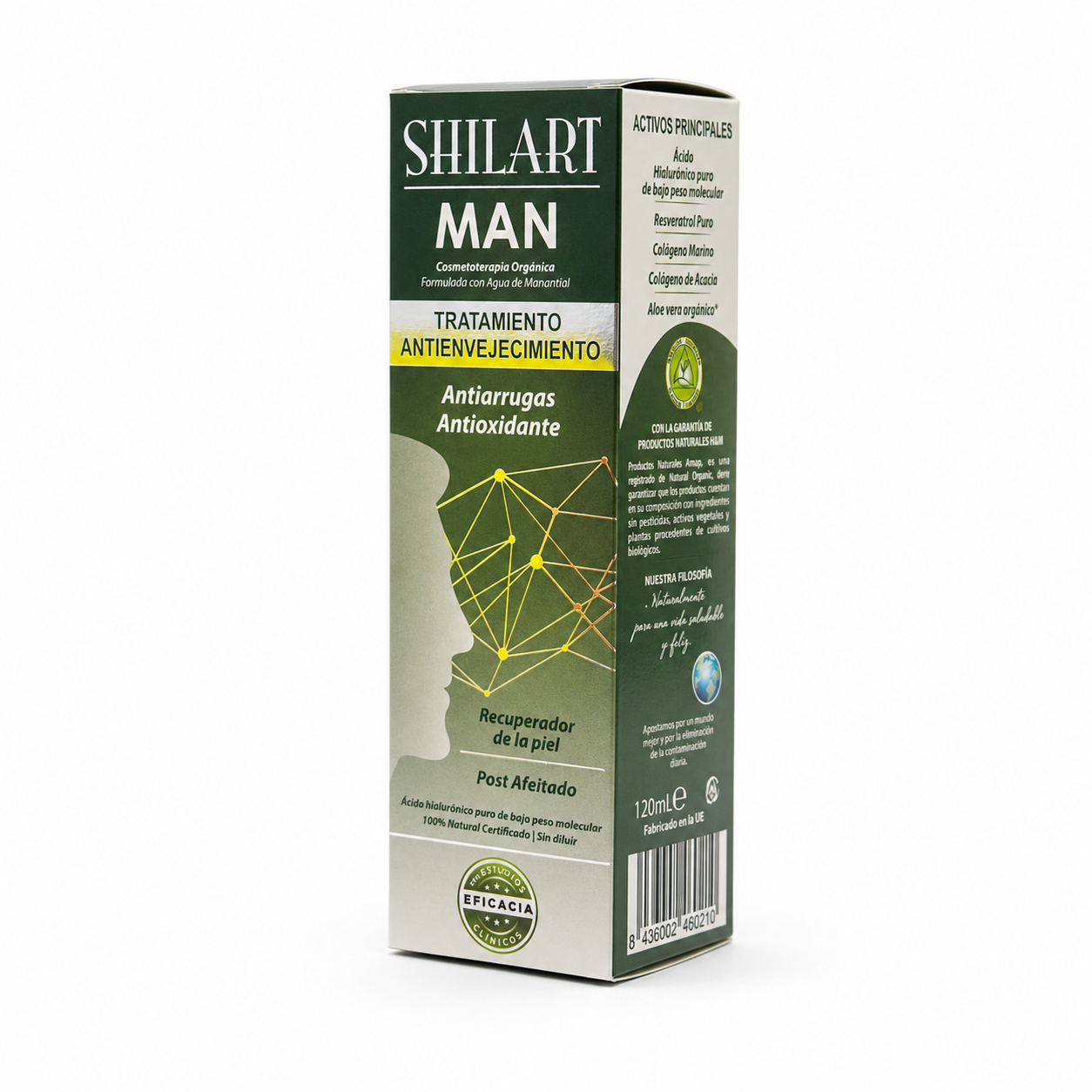 5054040120 - Emulsion Facial - Shilart MAN con caja