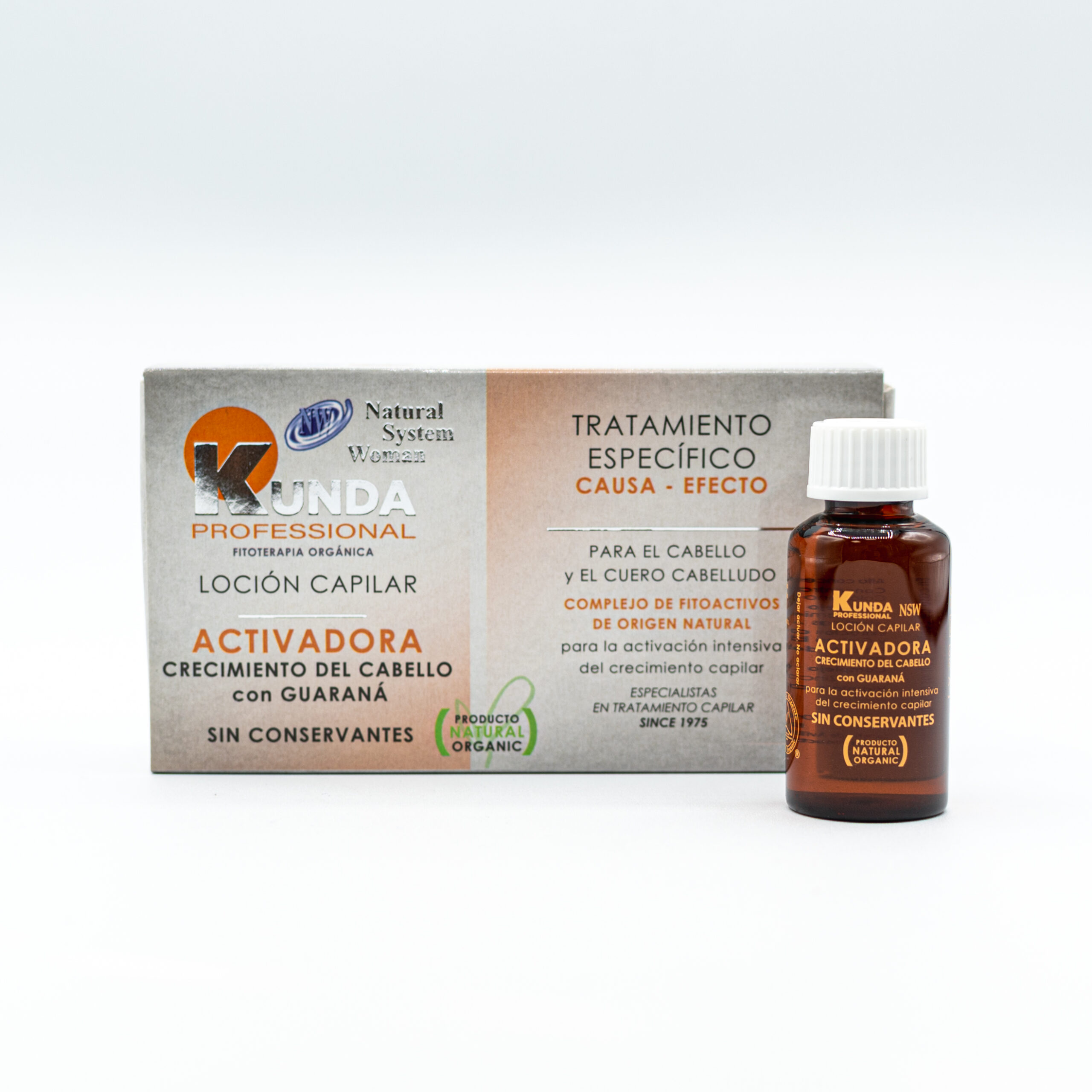 Loción Capilar Activadora Crecimiento del Cabello 125mL | Pack 4uds x 25mL - Imagen 2