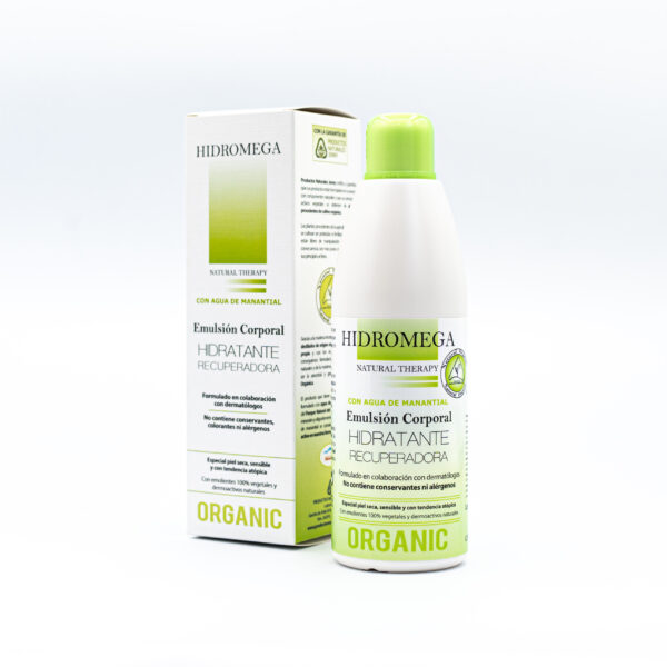 Emulsión Corporal Hidratante Recuperadora Hidromega 400mL
