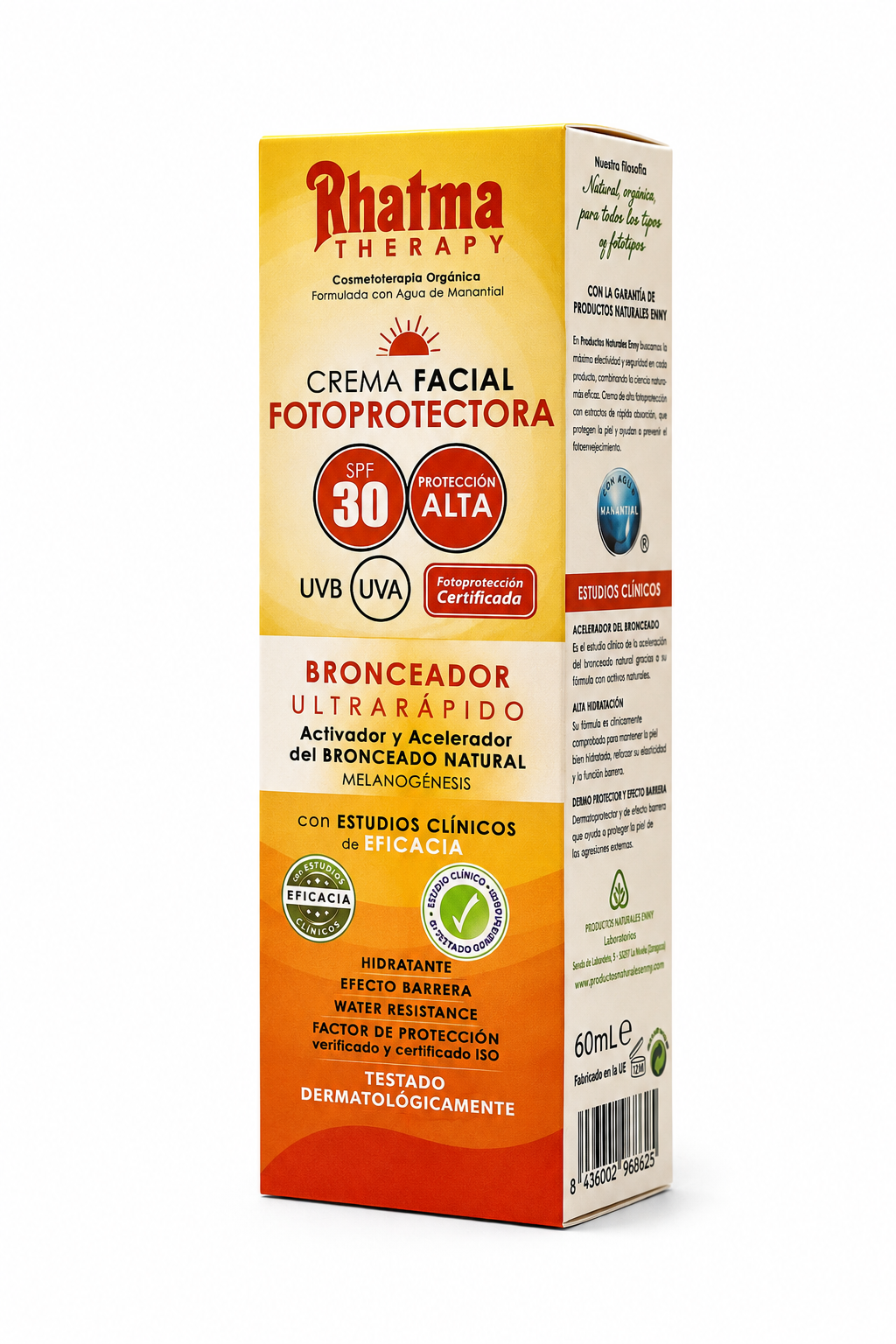 5026240060 - Crema Facial Bronceadora SPF30 con caja
